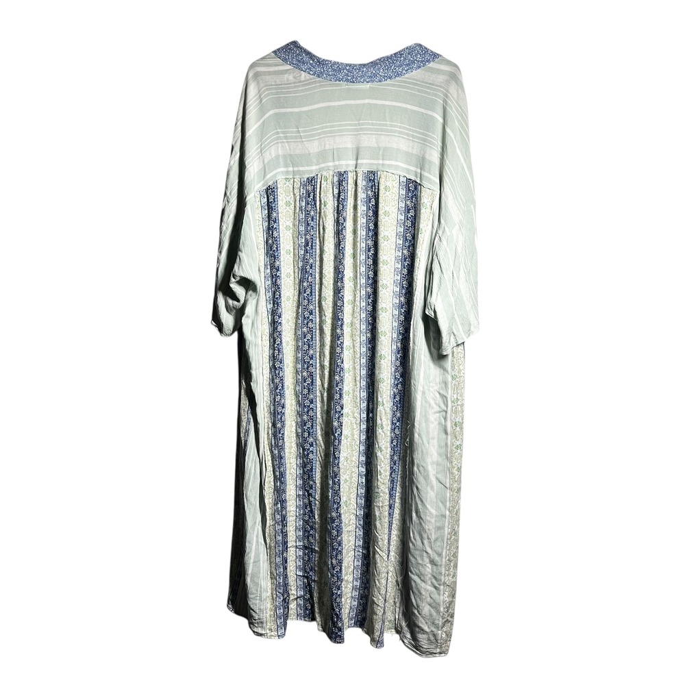 GeeGee Boho Patchwork Duster Kimono Cardigan Ligh… - image 4